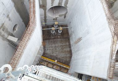 Schachtbauwerk zur Regewasserbehandlung in Herne