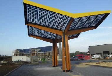 Schnellladestation für PKW in Nersingen